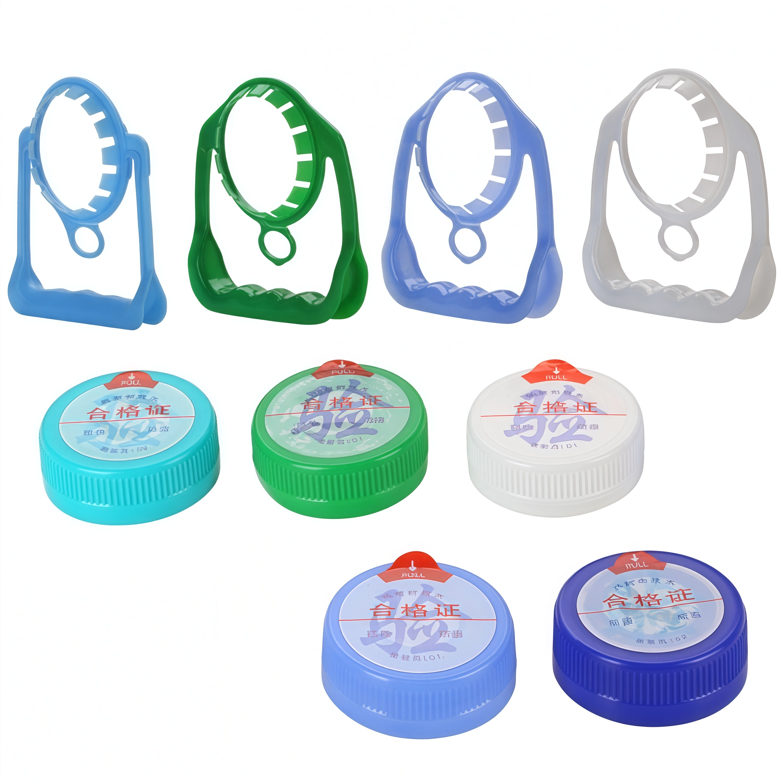 12L—20L  barreled mineral water dedicated 55mm neck cap & comfort handle